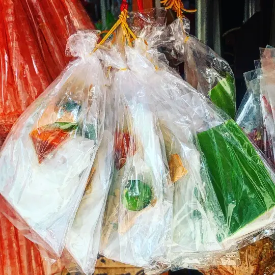 Hình ảnh Bánh tráng lá chuối