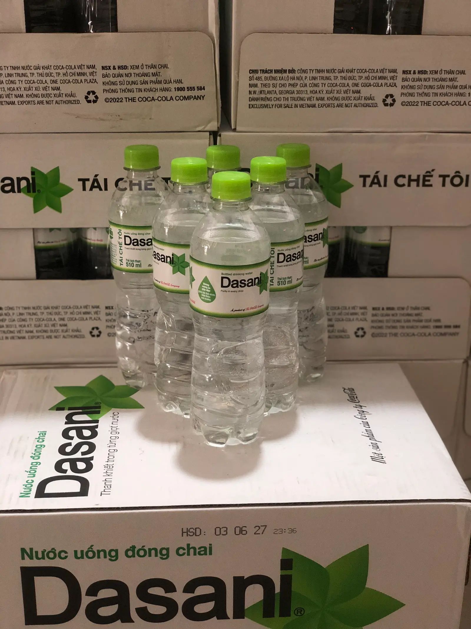 Hình ảnh Nước suối lạnh Dasani (500ml)