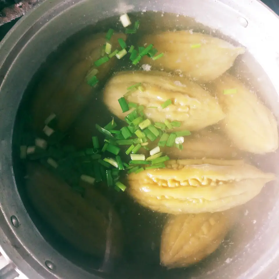 Hình ảnh Canh Khổ qua dồn thịt 
