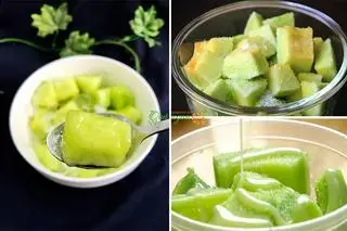 Hình ảnh Dưa Gang dầm sữa đá