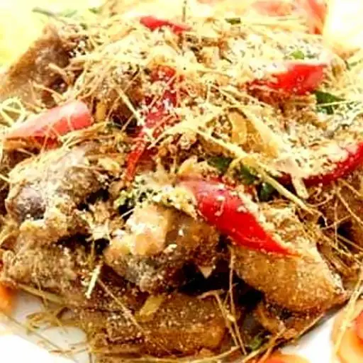 Hình ảnh Vịt xào sả ớt đĩa to