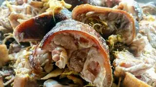 Hình ảnh chân giò giả cầy - phần ( 2 người ăn) 