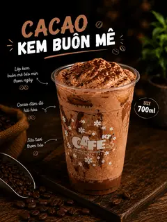 Hình ảnh Cacao kem Buôn Mê