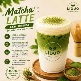 Hình ảnh Matcha lattle kem cheese
