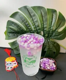 Hình ảnh Nước dừa trân châu dừa
