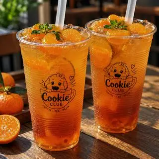 Hình ảnh TRÀ QUÝT TƯƠI • FRESH MANDARIN TEA
