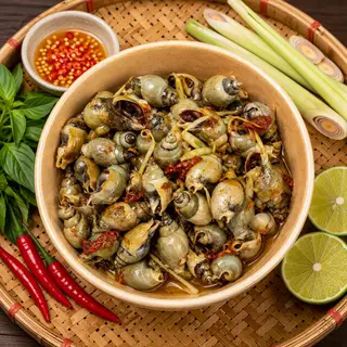 Hình ảnh Ốc cà na rang muối sệt - phần 400 gr