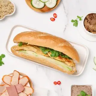 Hình ảnh Bánh mì trứng tự chọn