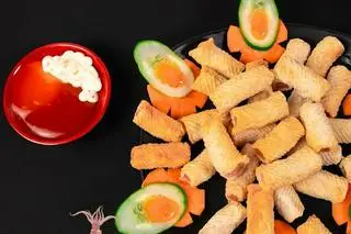 Hình ảnh Chả mực xoắn