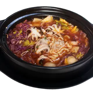 Hình ảnh Mì kim chi bạch tuộc