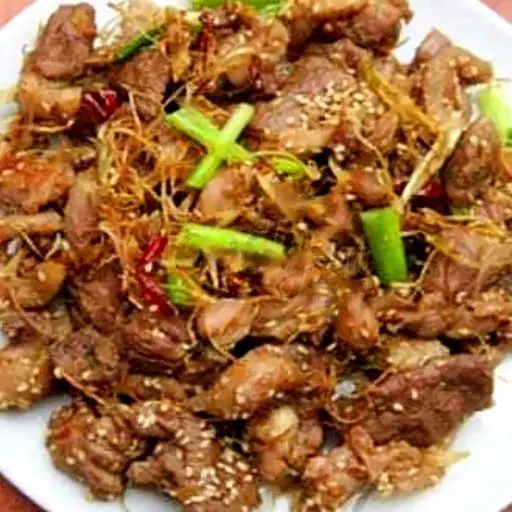 Hình ảnh Vịt rang giềng đĩa to