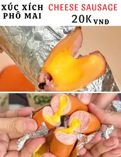 Hình ảnh 10 xúc xích phô mai