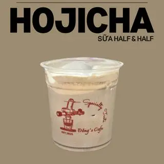Hình ảnh Houjicha Sữa Half & Half - Size M (550ml)