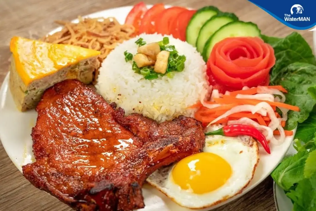 Hình ảnh Cơm sườn chả