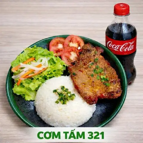 Hình ảnh Cơm sườn - coca