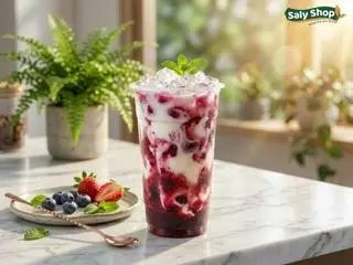 Hình ảnh Sữa Chua Việt Quất