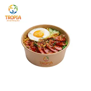 Hình ảnh Mì trộn trứng - xúc xích