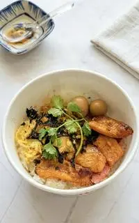 Hình ảnh XÔI THỊT NƯỚNG