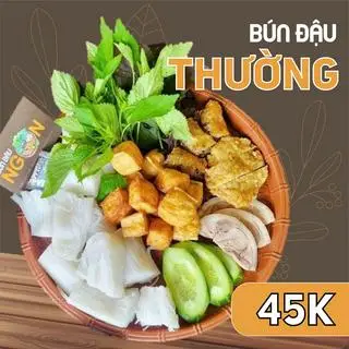 Hình ảnh Bún đậu mẹt thường