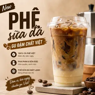 Hình ảnh Phê Sữa Đá