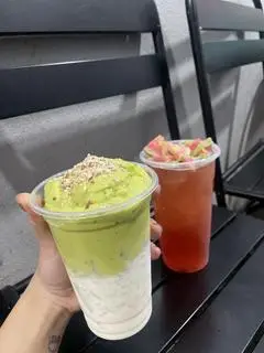 Hình ảnh bơ già dừa non 