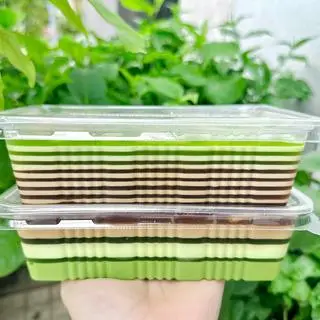 Hình ảnh combo 2 hộp ngàn lớp và hộp soc vị cafe lá dứa sữa dừa thơm béo chuẩn vị miền tây 