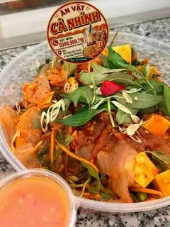 Hình ảnh Combo sứa sốt Thái (2 người ăn) mix 4 loại topping - xoài - cà rốt - 1000ml