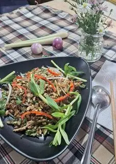 Hình ảnh nấm đậu xúc bánh đa 