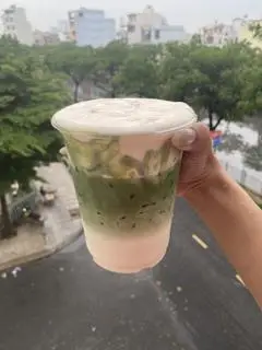 Hình ảnh Matcha latte kem chese - ly 1 lít 
