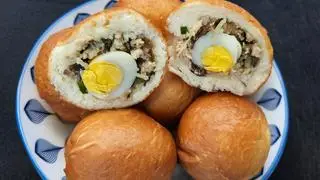 Hình ảnh 2 Bánh Bao Chiên 1 Trứng