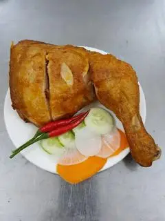 Hình ảnh Gốc Tư Đùi Gà chiên mắm tỏi