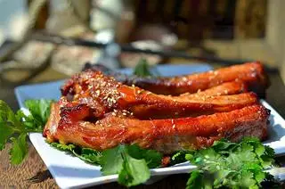 Hình ảnh sườn cọng nướng