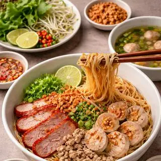 Hình ảnh hủ tiếu khô