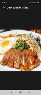 Hình ảnh Cơm sườn bì trứng