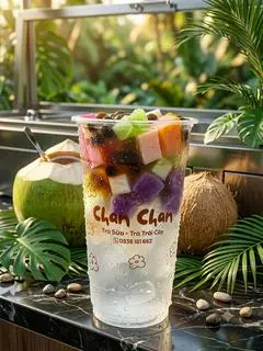 Hình ảnh Nước dừa Full Topping - size L