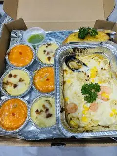 Hình ảnh Combo 6 chén Sò Điệp Nướng và Mì Ý