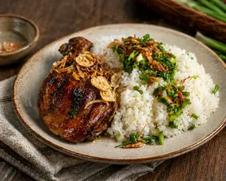 Hình ảnh Xôi Đùi Gà