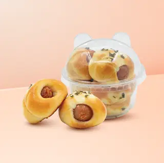 Hình ảnh Bánh Mì Xúc Xích Phô Mai Viên