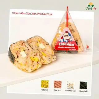 Hình ảnh Cơm Nắm - Xúc xích Phô Mai Tươi (Nhanh No)