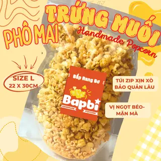 Hình ảnh Bắp Rang Bơ Phô Mai Trứng Muối Size L