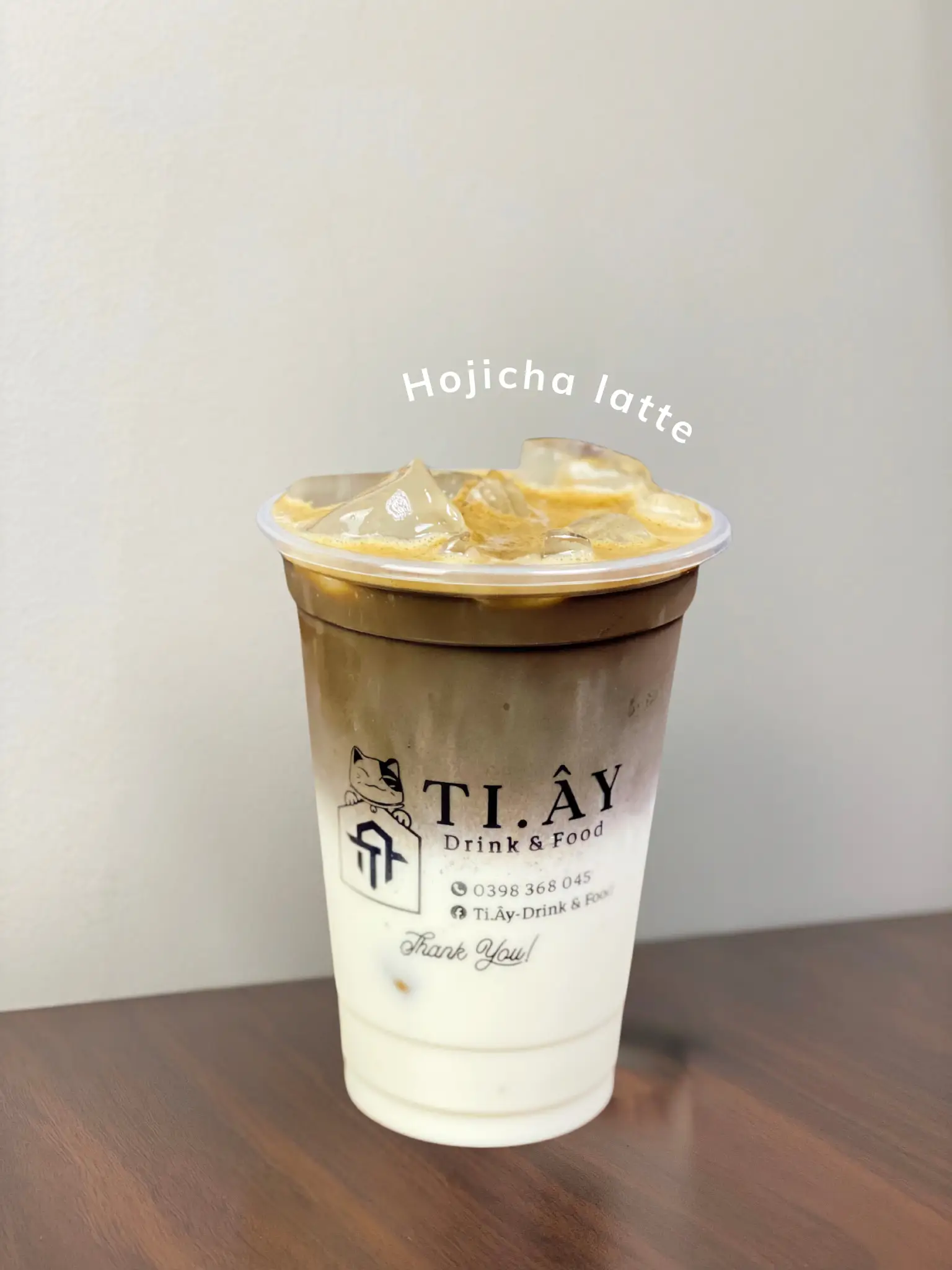 Hình ảnh Hojicha latte