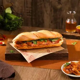 Hình ảnh Bánh mỳ xá xíu 