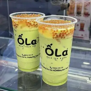 Hình ảnh Trà sữa thái xanh