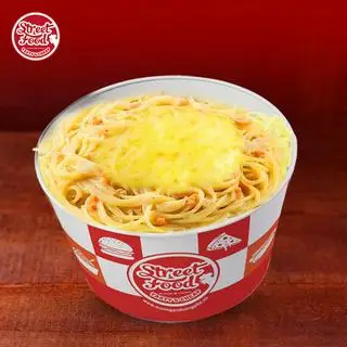 Hình ảnh Mì Ý Phô Mai Đút Lò
