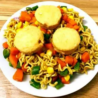 Hình ảnh Mỳ trộn đậu hũ phô mai (3 viên)