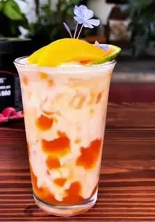 Hình ảnh Sữa chua đào lắc