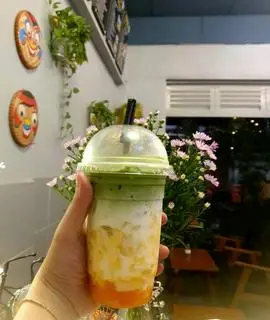 Hình ảnh Latte xoài matcha