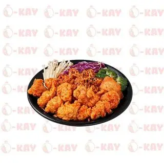 Hình ảnh Mì xào gà cay