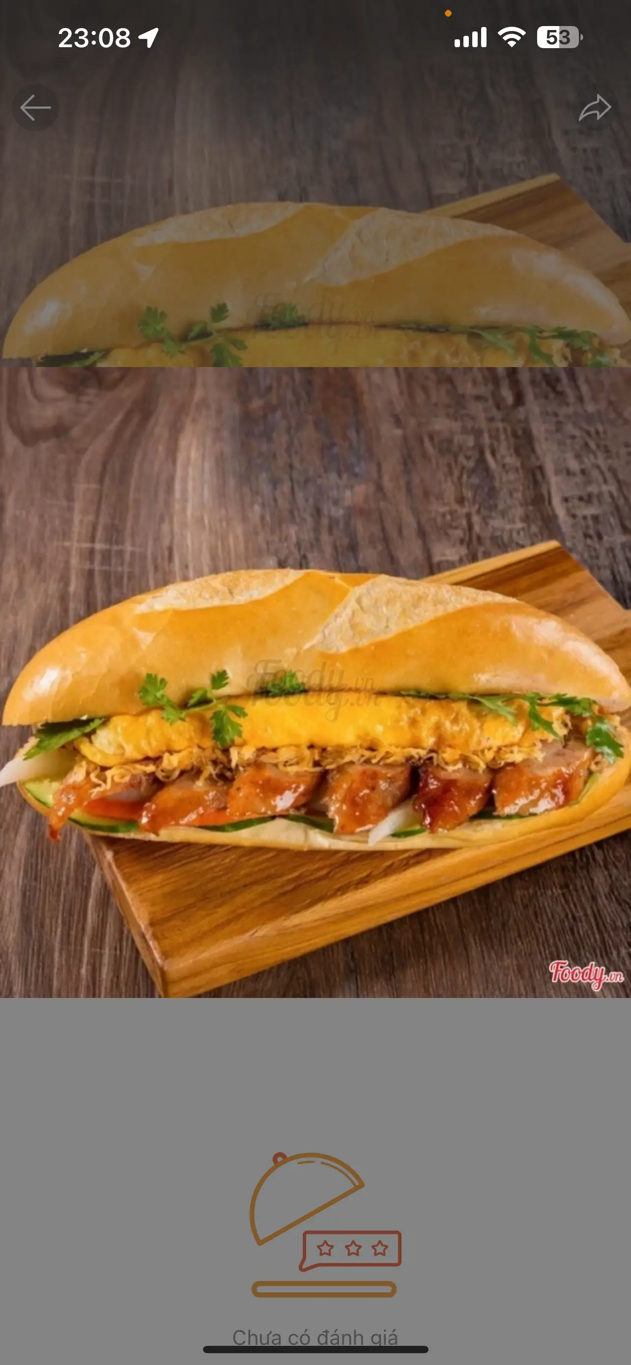 Hình ảnh Bánh Mì Nem Nướng - Trứng Tráng