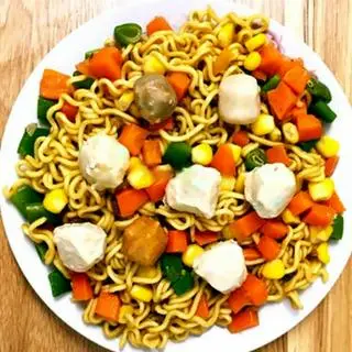 Hình ảnh Mỳ trộn viên (8 viên cá hò tôm)